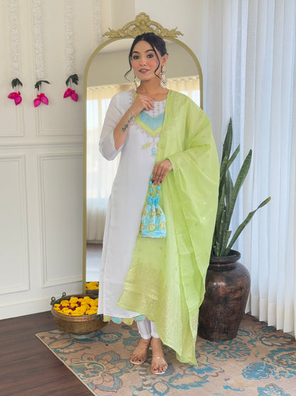 KURTI WITH PANT & DUPATTA VI-SHIVANGI