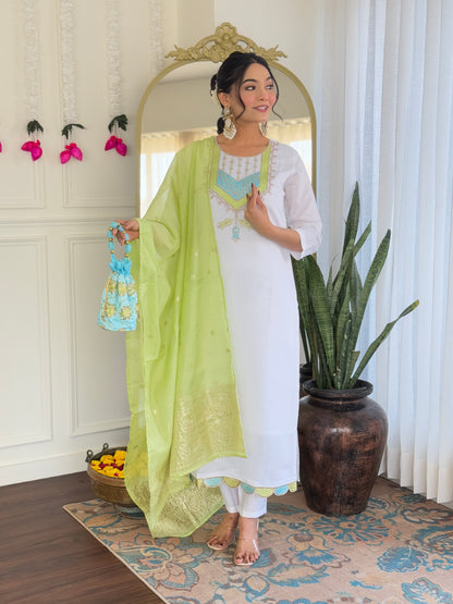 KURTI WITH PANT & DUPATTA VI-SHIVANGI