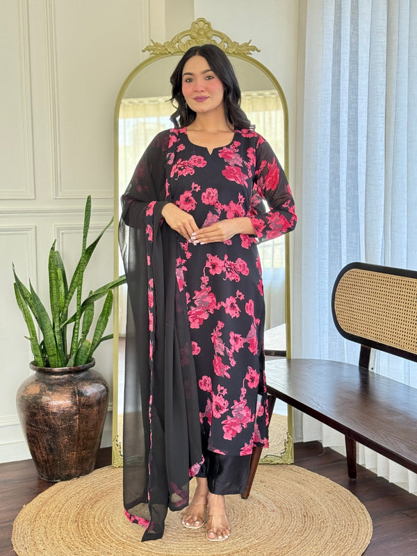 KURTI WITH PANT & DUPATTA  VI-201