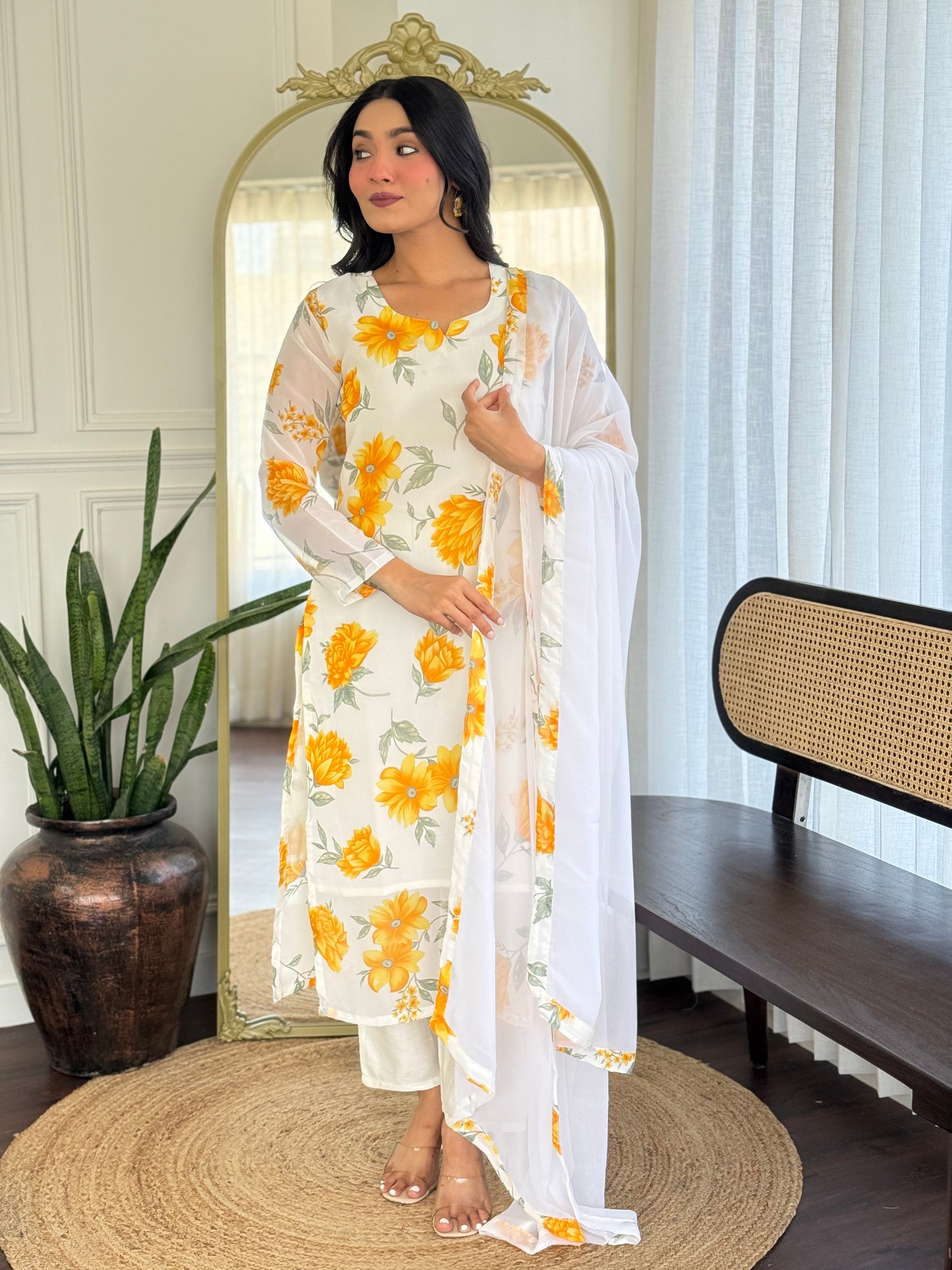 KURTI WITH PANT & DUPATTA VI-203