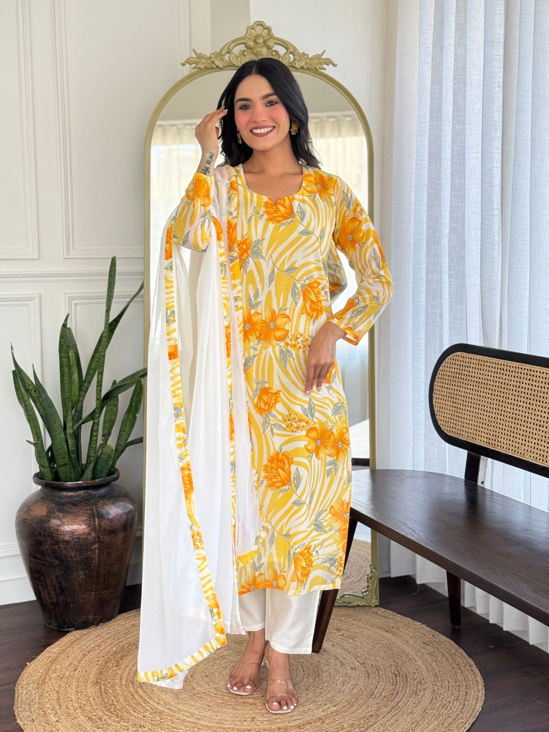 KURTI WITH PANT & DUPATTA VI-205