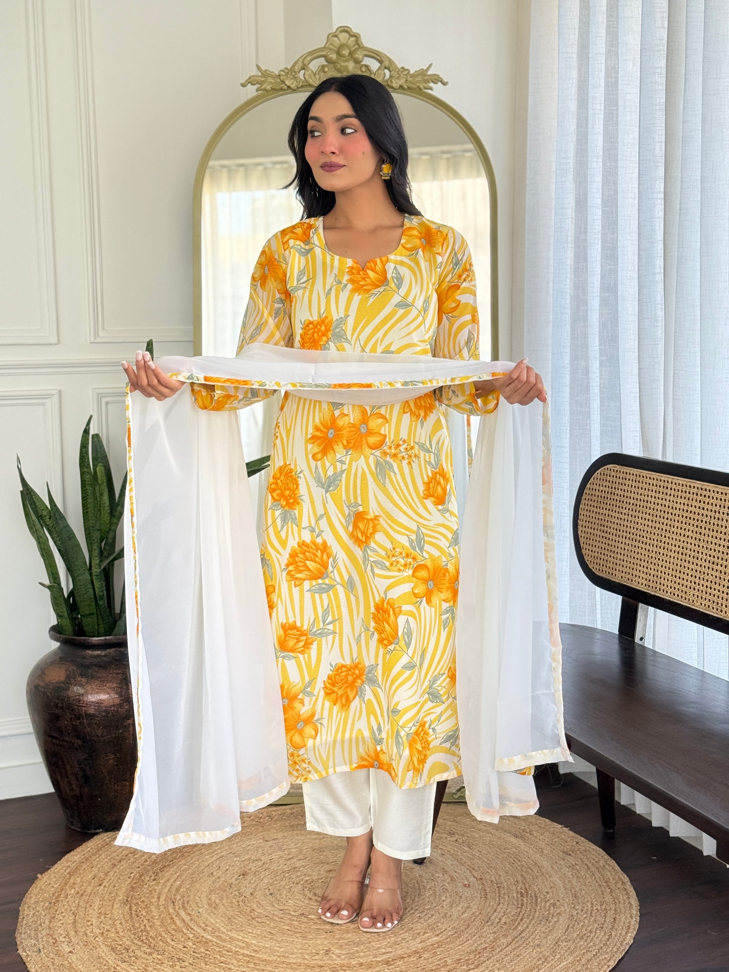 KURTI WITH PANT & DUPATTA VI-205