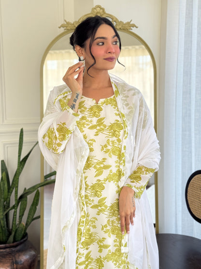 KURTI WITH PANT & DUPATTA VI-206