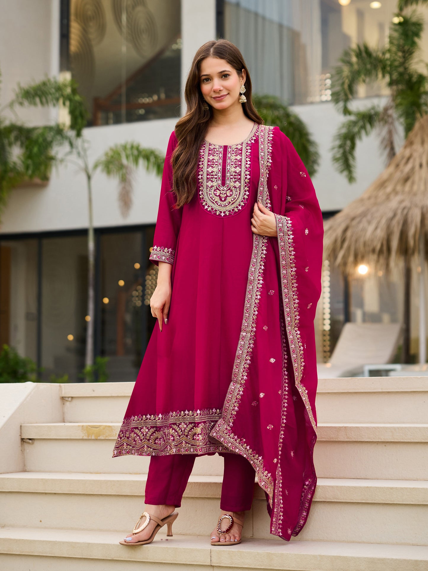 KURTI WITH PANT & DUPATTA VI-SHAKTI