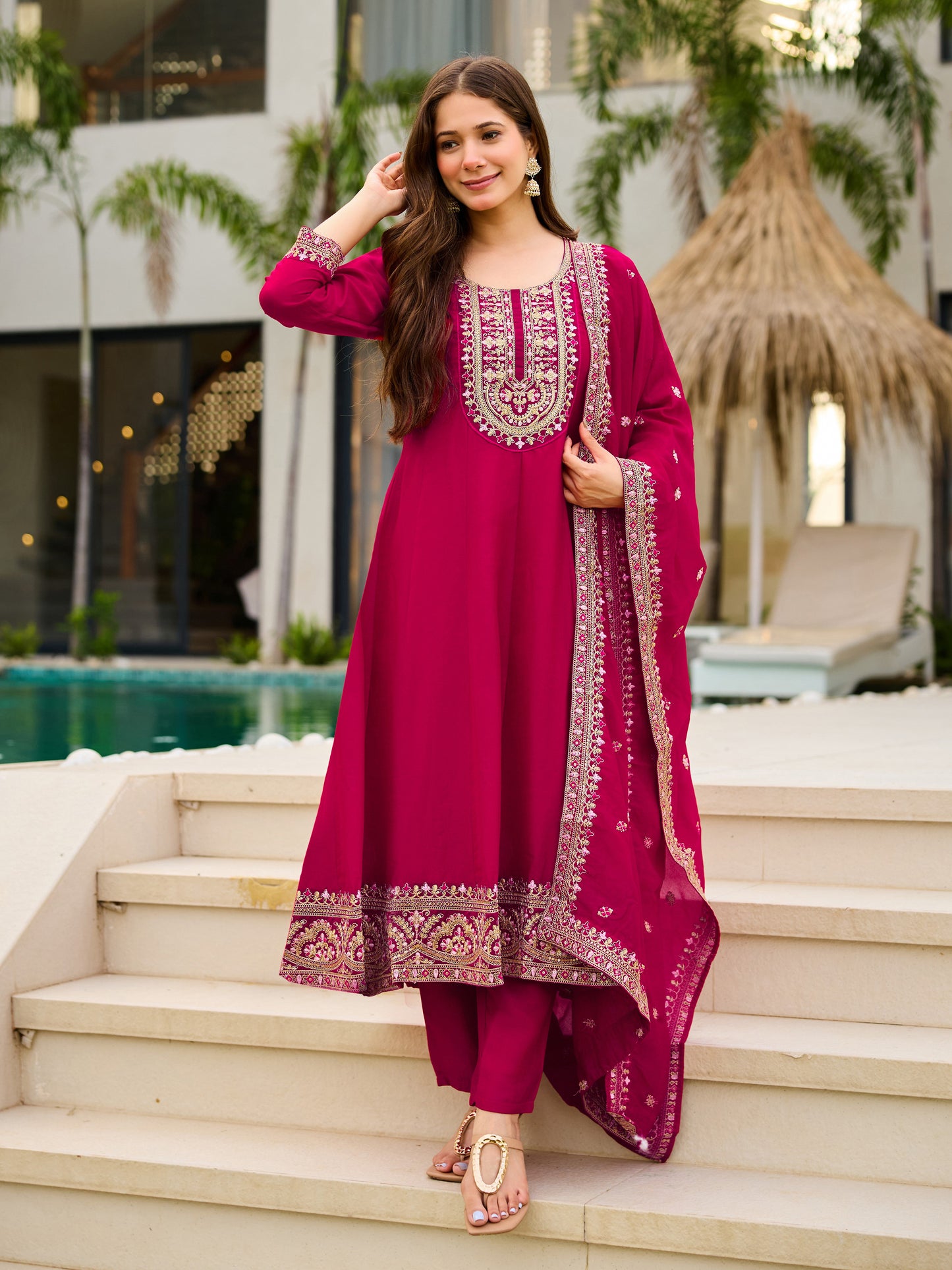 KURTI WITH PANT & DUPATTA VI-SHAKTI