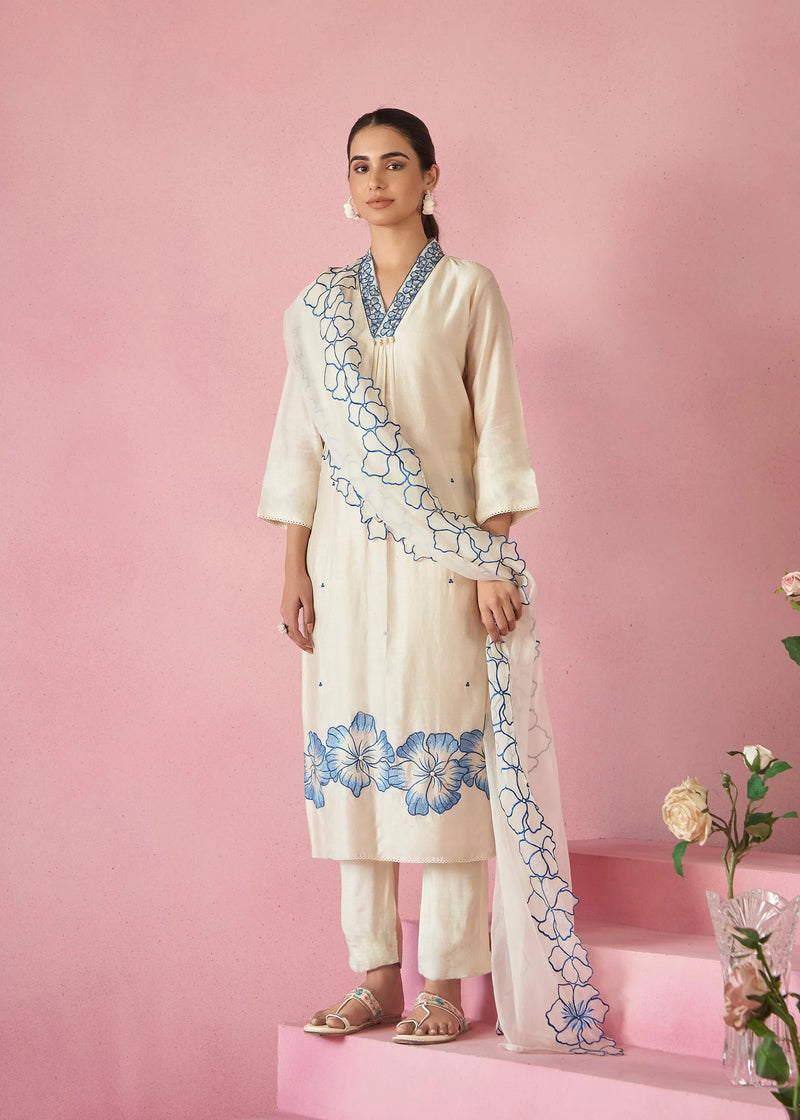 KURTI  WITH PANT & DUPATTA  D126