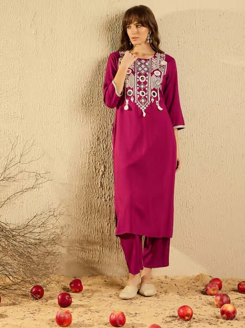 KURTI  WITH PANT & DUPATTA D133