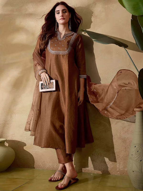 KURTI  WITH PANT & DUPATTA ST-SAJNI