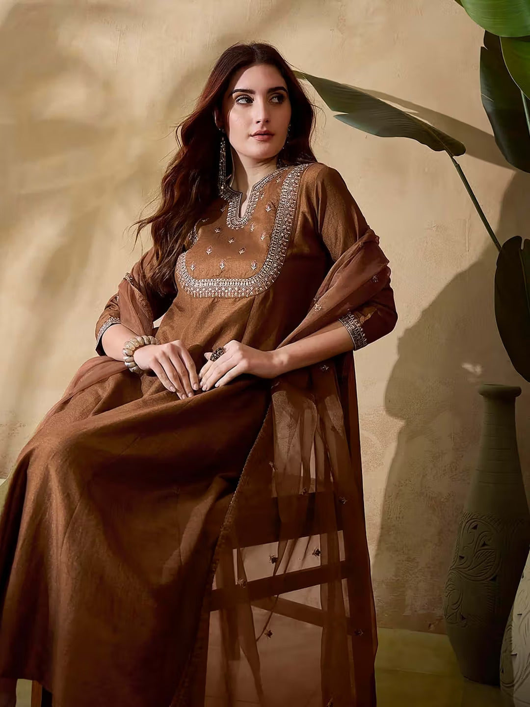 KURTI  WITH PANT & DUPATTA ST-SAJNI