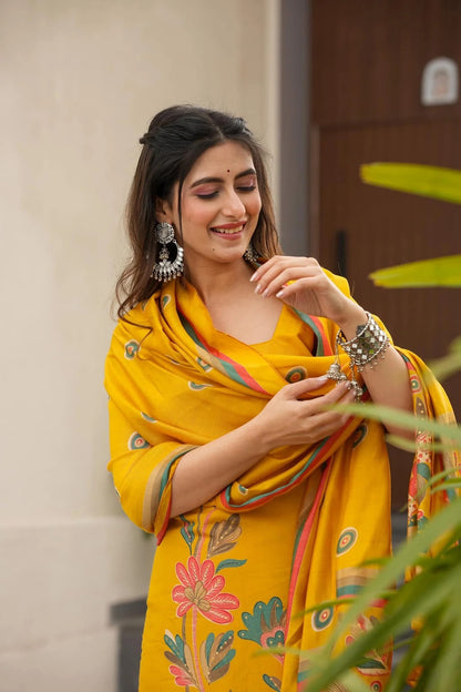 KURTI WITH PANT & DUPATTA VI-ADHYA