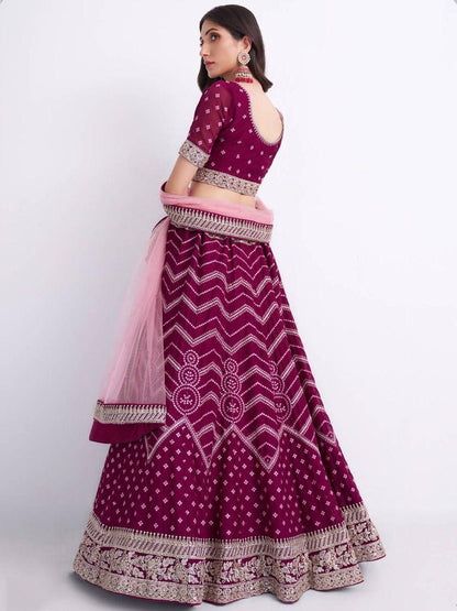 LEHENGA CHOLI PANKHUDI