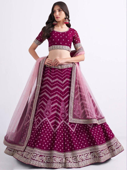 LEHENGA CHOLI PANKHUDI