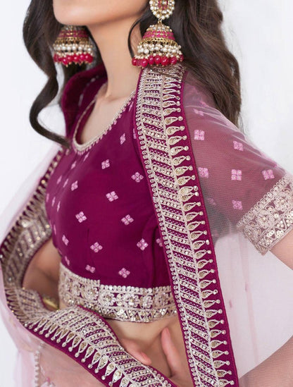 LEHENGA CHOLI PANKHUDI