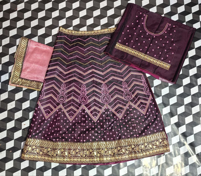 LEHENGA CHOLI PANKHUDI