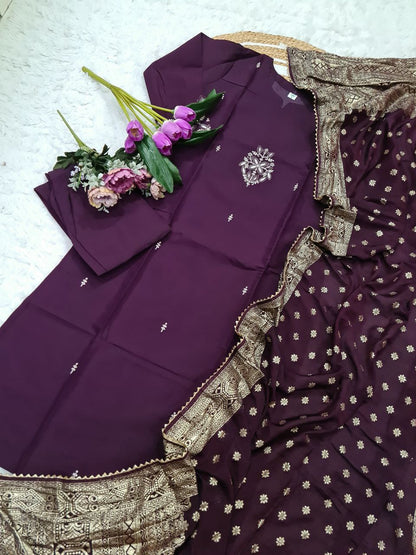 KURTI WITH PANT & DUPATTA ST-SWATI