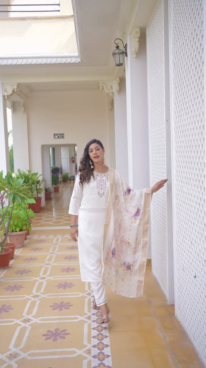 KURTI  WITH PANT & DUPATTA WF-DIVA