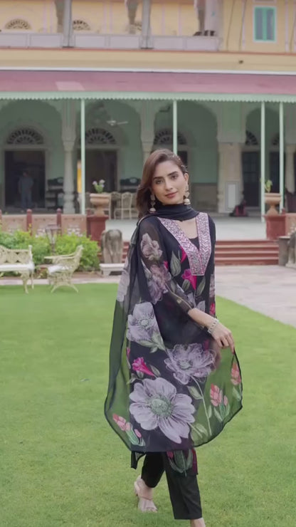 KURTI WITH PANT & DUPATTA ST-SONIKA