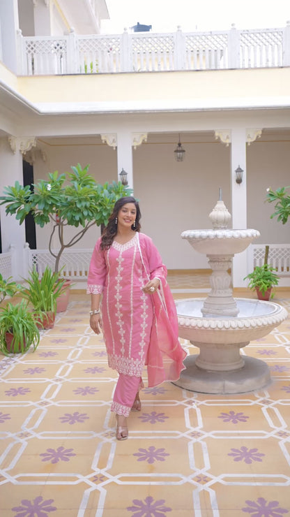 KURTI  WITH PANT & DUPATTA WF-MEGHA