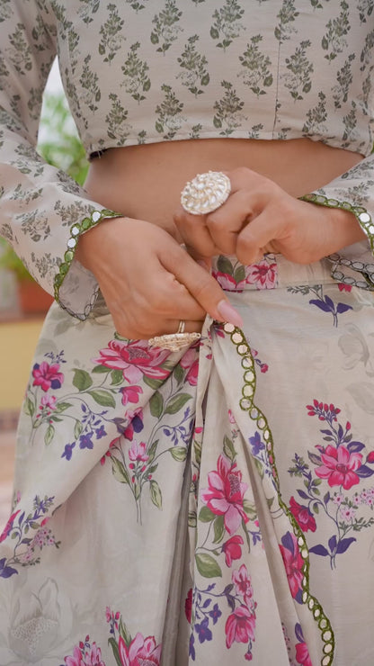 💞  Ready To Wear Saree With Unstitched Blouse RTW-05