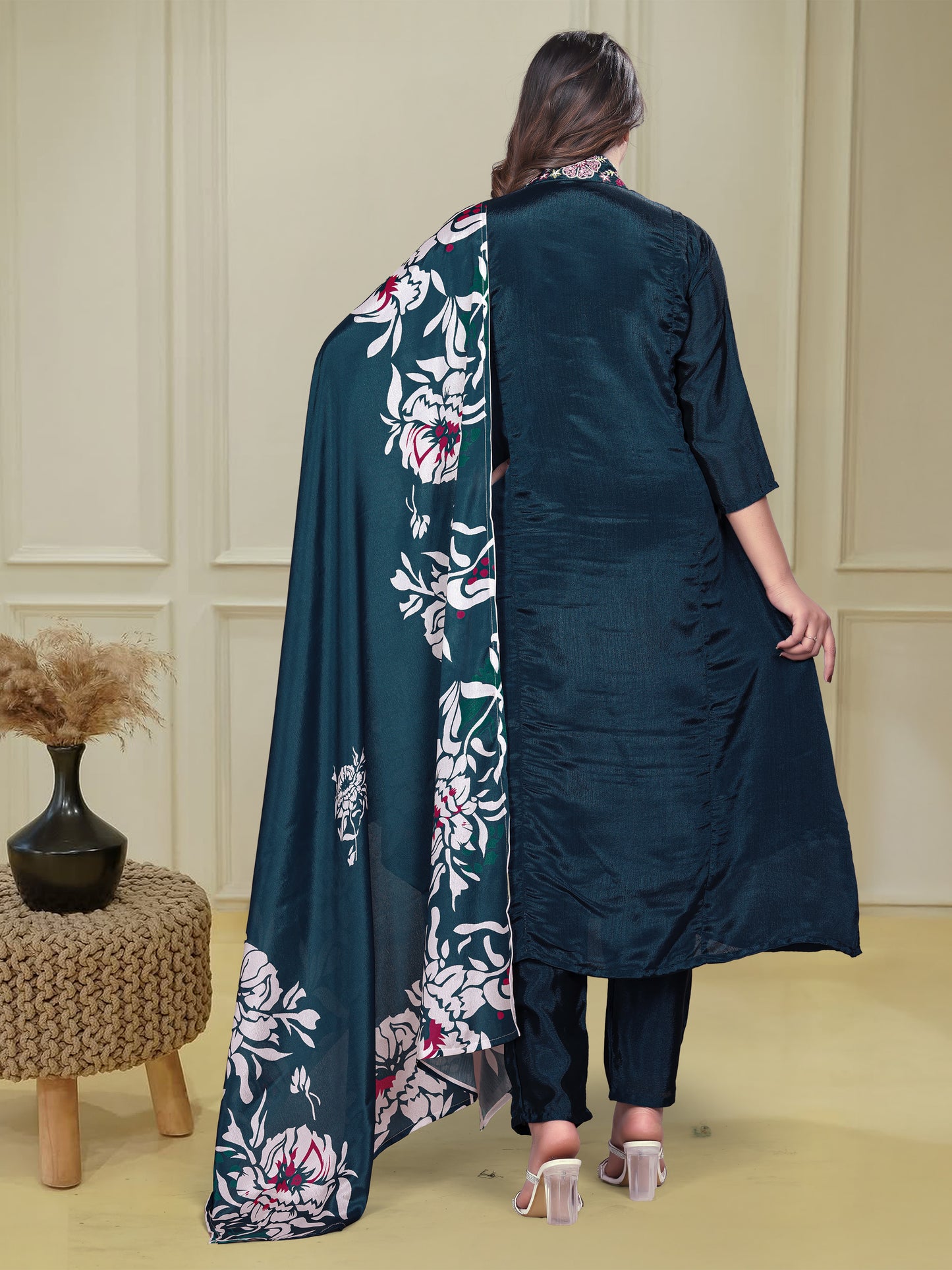 KURTI  WITH PANT & DUPATTA ST-RASMIKA